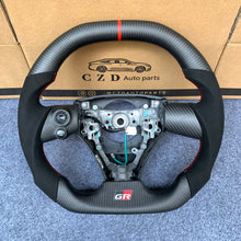 Load image into Gallery viewer, czd auto parts carbon fiber steering wheel for Toyota IQ with printing logo