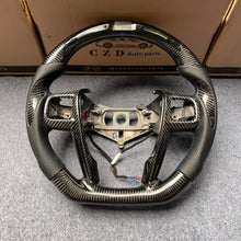 Load image into Gallery viewer, CZD auto parts for chrysler 300C 300 2011-2014 carbon fiber steering wheel with LED screen