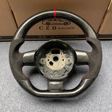 Load image into Gallery viewer, CZD auto part for Lamborghini Gallardo 2004-2014  carbon fiber steering wheel with alcantara leather