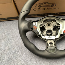 Load image into Gallery viewer, CZD autoparts for  Infiniti FX FX35 FX37 FX50 2009-2017 carbon fiber steering wheel with full smooth leather side