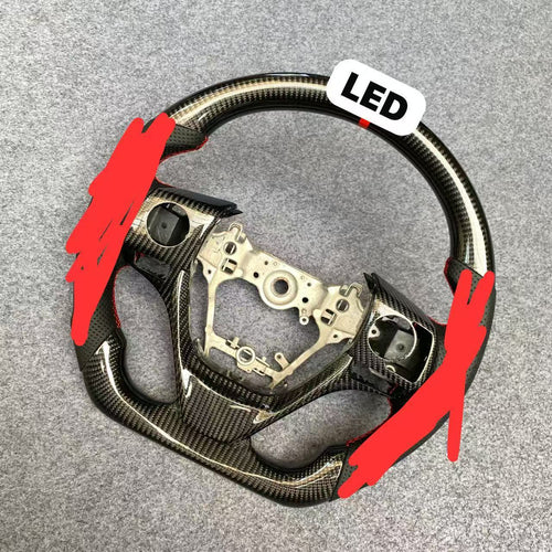 czd auto parts 2017 toyota corolla le carbon fiber steering wheel for deposit