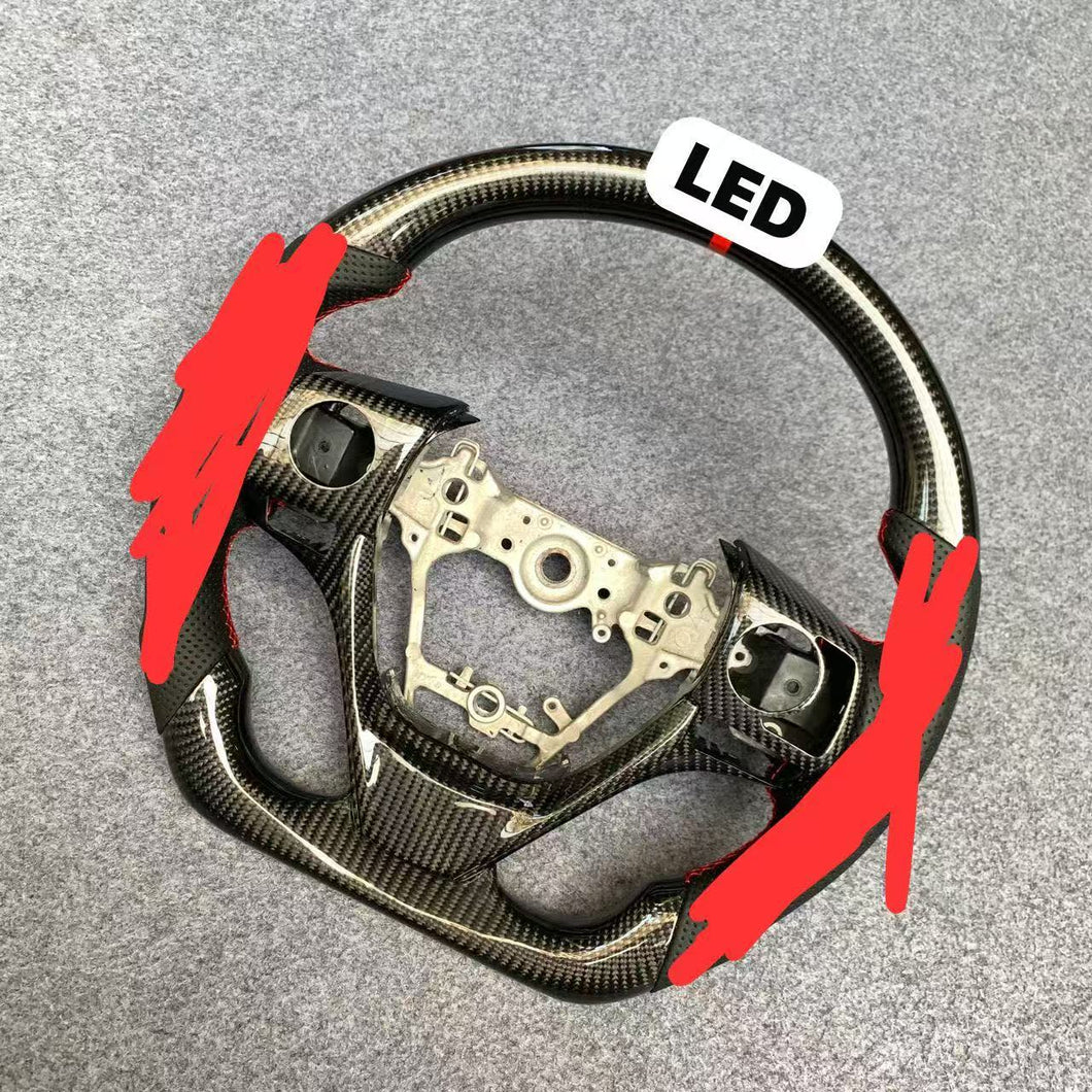 czd auto parts 2017 toyota corolla le carbon fiber steering wheel for deposit