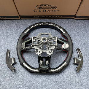 2018-2023 Ford Mustang/SHELBY GT350 carbon fiber steering wheel from czd auto parts