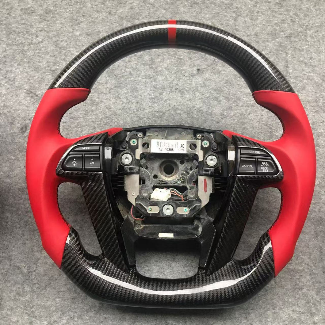 CZD auto parts  2013 odyssey carbon fiber steering wheel for deposit