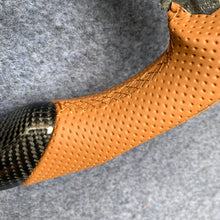 Load image into Gallery viewer, CZD Autoparts For BMW X5M X4 carbon fiber steering wheel inner trim in gloss yellow