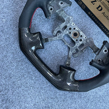 Load image into Gallery viewer, CZD auto parts for Acura TL 2004-2006 carbon fiber steering wheel with red stripe line