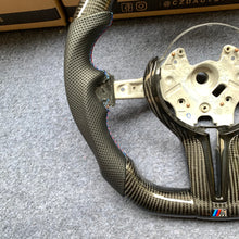 Load image into Gallery viewer, CZD Autoparts For BMW X5M X4 carbon fiber steering wheel gloss carbon fiber trim