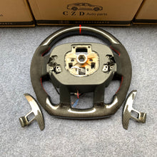 Load image into Gallery viewer, CZD auto parts for F-550 2017 2018 2019 2020 2021 carbon fiber steering wheel