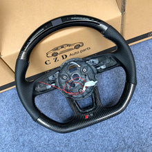 Load image into Gallery viewer, CZD auto parts for Audi Q2 2016-2019 carbon fiber steering wheel with led