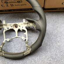 Load image into Gallery viewer, CZD Autoparts For Toyota Tundra 2013-2020 carbon fiber steering wheel black perforated leather steering wheel core
