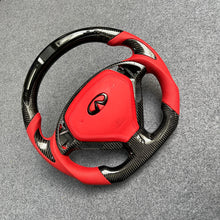 Load image into Gallery viewer, czd auto parts carbon fiber steering wheel for Infiniti G25 G35 G37 G37X 2007-2015
