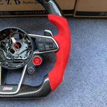 Load image into Gallery viewer, CZD auto parts for Audi R8 2015+ carbon fiber steering wheel with LED