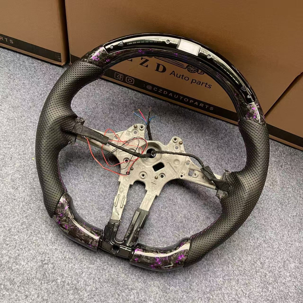 CZD auto parts carbon fiber steering wheel for BMW 328i serie3 2013
