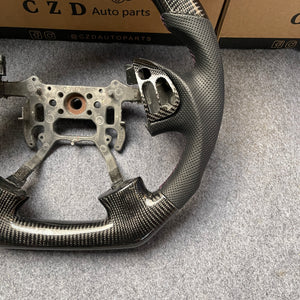 czd auto parts carbon fiber steering wheel for Acura TL with black stripe