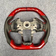 Load image into Gallery viewer, czd auto parts carbon fiber steering wheel for Honda MK10 2016-2021 with gloss red carbon fiber
