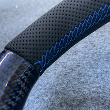 Load image into Gallery viewer, CZD auto parts for  Lamborghini URUS 2019/ 2020 carbon fiber steering wheel with blue wire carbon