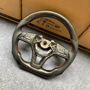 czd auto parts carbon fiber steering wheel for Nissan Kicks 2018-2021