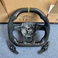 Load image into Gallery viewer, CZD auto parts for  Lamborghini URUS 2019/ 2020 carbon fiber steering wheel with alcantara leather side