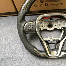 Load image into Gallery viewer, czd auto parts carbon fiber steering wheel for Toyota Corolla 2019-2020 with perforated leather