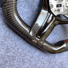 Load image into Gallery viewer, CZD Autoparts For BMW F83 M5 F10 M6 F06 F12 F13 carbon fiber steering wheel inner trim in gloss black