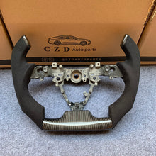 Load image into Gallery viewer, czd auto parts carbon fiber steering wheel for Toyota IQ with F1 shape