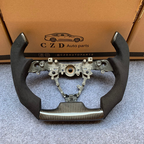 czd auto parts carbon fiber steering wheel for Toyota IQ with F1 shape