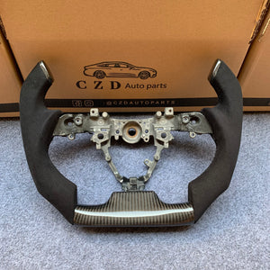 czd auto parts carbon fiber steering wheel for Toyota IQ with F1 shape
