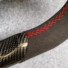 Load image into Gallery viewer, CZD auto parts for RS Q3 (8U) carbon fiber steering wheel with alcantara leather side