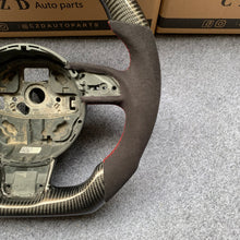 Load image into Gallery viewer, CZD auto parts for RS Q3 (8U) carbon fiber steering wheel with alcantara leather side
