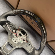 Load image into Gallery viewer, CZD auto parts for Volkswagen Golf 7 GTI Golf R MK7 VW Polo GTI Scirocco 2015 2016 carbon fiber steering wheel with LED