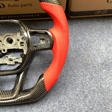 Load image into Gallery viewer, CZD Autoparts For Honda 11th gen Civic XI carbon fiber steering wheel gloss carbon fiber trim