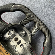 Load image into Gallery viewer, CZD auto parts for Dodge Charger 2015-2021 carbon fiber steering wheel with red stripe line