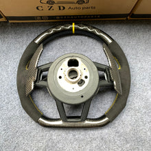 Load image into Gallery viewer, CZD auto parts for Audi R8 2015+ carbon fiber steering wheel with alcantara airbag cover