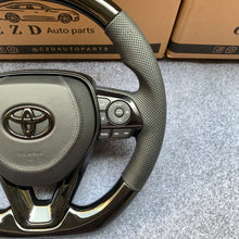 Load image into Gallery viewer, czd auto parts carbon fiber steering wheel for Toyota Corolla 2019-2020 with airbag cover