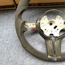 Load image into Gallery viewer, CZD Autoparts For BMW X5 M F85 X6 M F86 carbon fiber steering wheel Japanese LED