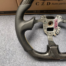 Load image into Gallery viewer, CZD auto parts for Honda S2000 2000-2009 carbon fiber steering wheel with golden stripe