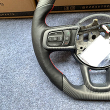 Load image into Gallery viewer, CZD auto parts JEEP WRANGLER JL GLADIATOR 2018+ carbon fiber steering wheel with matte carbon