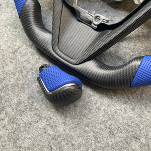 CZD Autoparts for Toyota 8th gen Camry se xse le xle 2018-2022 carbon fiber steering wheel  matte black carbon fiber top and bottom