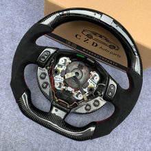 Load image into Gallery viewer, CZD auto parts carbon fiber steering wheel for Maserati Quattroporte 2005-2020 with led shift light