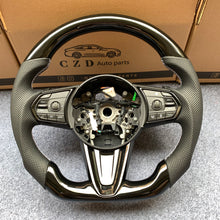 Load image into Gallery viewer, CZD auto parts for for Acura RDX 2019-2021 carbon fiber steering wheel with piano black