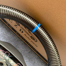 Load image into Gallery viewer, CZD auto parts for Ford Mustang GT Cobra SVT Saleen Roush 1999-2004 carbon fiber steering wheel with blue stripe line