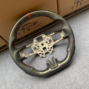 czd auto parts carbon fiber steering wheel for Ford Mustang 2018-2023