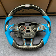 Load image into Gallery viewer, Ford C-MAX 2015-2020 carbon fiber steering wheel with led from czd auto parts