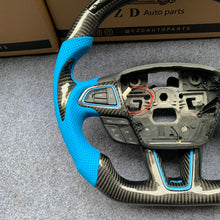 Load image into Gallery viewer, Ford C-MAX 2015-2020 carbon fiber steering wheel with led from czd auto parts