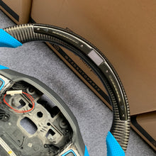 Load image into Gallery viewer, Ford C-MAX 2015-2020 carbon fiber steering wheel with led from czd auto parts