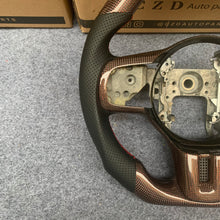 Load image into Gallery viewer, CZD auto parts carbon fiber steering wheel for Mitsubishi Lancer Evolution Evo 10 with red stripe