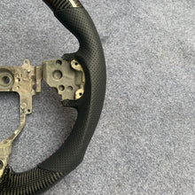 Load image into Gallery viewer, CZD auto parts carbon fiber steering wheel for Mitsubishi Lancer Evolution Evo 10 with purple stitching