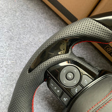 Load image into Gallery viewer, CZD autoparts forToyota 8th gen Camry se xse le xle 2018-2022 carbon fiber steering wheel  with piano black
