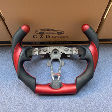 Load image into Gallery viewer, CZD auto parts for Nissan Sentra SV 2017-2019 carbon fiber steering wheel with F1 shape matte carbon