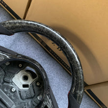 Load image into Gallery viewer, CZD auto parts for TOYOTA SUPRA A90 A91 MK5 2020-2021 carbon fiber steering wheel with black alcantara leather side &amp; forged carbon